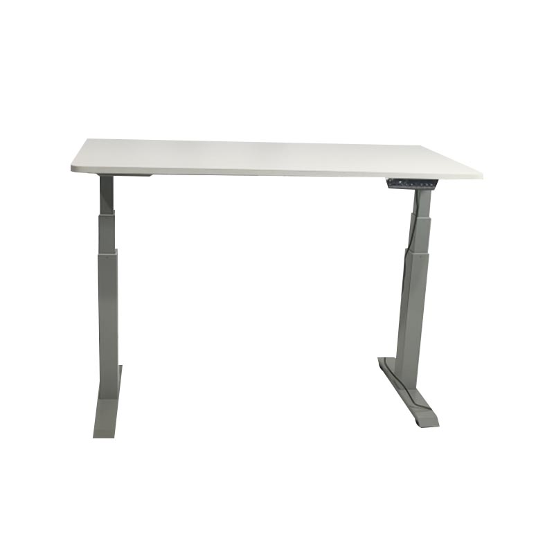 悦山 电脑桌电动升降桌办公桌 1200*600*750-1200mm*1张 白色